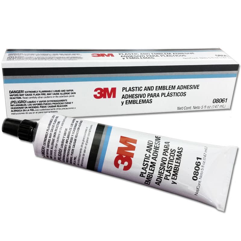 8061 Plastic Emblem Adhesive