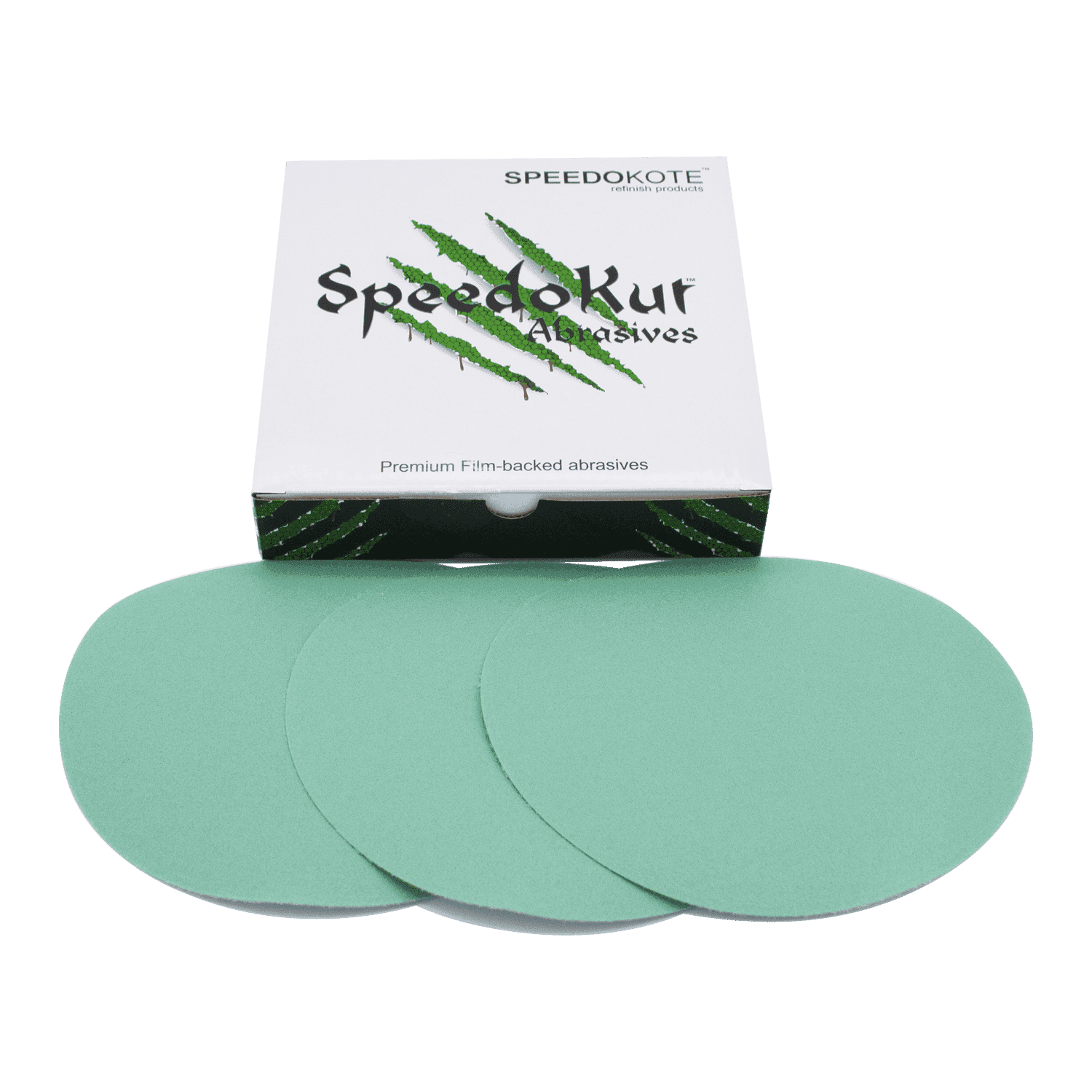 6" 400 Grit Green Sandpaper